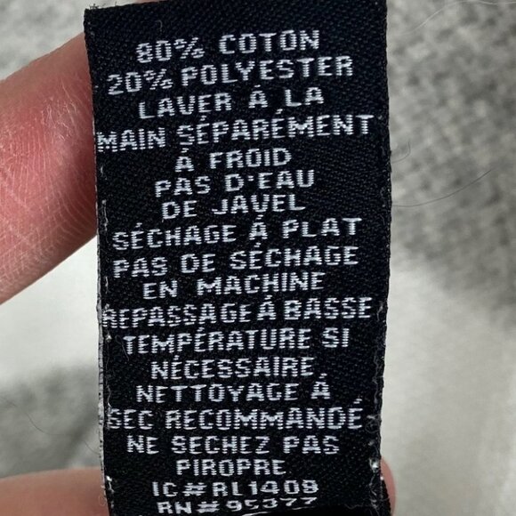 Revolve Sanctuary Grey White Stripe Baseball Top Long Sleeve Sweater Size XS - Picture 8 of 10